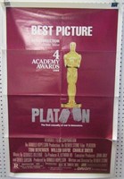 Oliver Stone Platoon Movie Poster