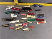 Keychain Pocket knives with advertisements