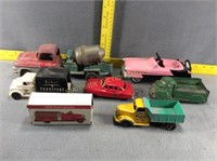 Vintage toy cars & trucks