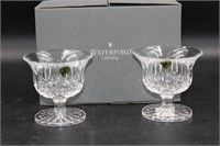 Pair Waterford "Lismore" Footed Bowls