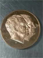 Large Richard Nixon inaugural medal