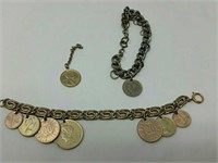 Collection of coin jewelry