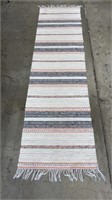 Handmade runner rug