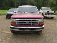 1995 Ford F150 4X4 5.8 AT TMU title, no key as is