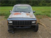 1988 Jeep Cherokee 4X4 AT 6 cyl TMU title, no keys