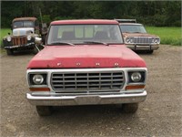 1978 Ford F100 6 1/2" step side 2WD 351C 4 spd