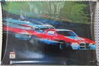 Vintage Richard Petty Winston Cup Nascar Poster