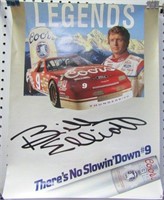 Bill Elliott #9 Coors Beer Vintage Nascar Poster