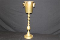 Brass Floor Standing Champagne Bucket