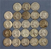 (43) Pre-1964 90% Silver Quarters