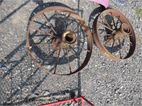 2 Vintage wheels