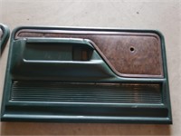 2 70's Ford door panels