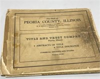Plat book Peoria County Illinois