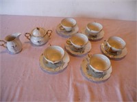 Hand Painted tea set