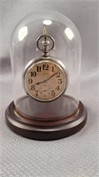 Pocketwatch in Display Case Working