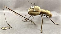 Fishing Ant Sculpture