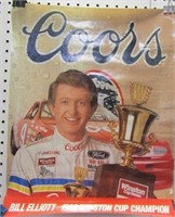 Nascar Coors Bill Elliott 1988 Winston Cup Poster