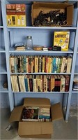 4 Shelves Of Books, Old Hardware, Panasonic Voice