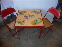 Children's Folding Table set