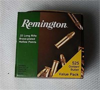 1 Box 22 Long Rifle, Hollow Points, Remington,