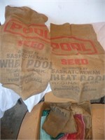 Burlap bags, 10 plus, to use or collect
