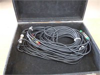 MISC MIC  CABLES IN CASE