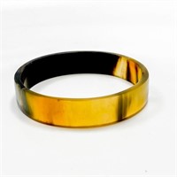 Narrow Millard Couture Natural Horn Bangle - MD