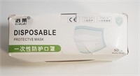 QIALAI 50 PCS DISPOSABLE FACES MASKS