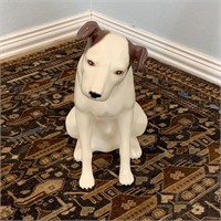 Life Size Porcelain Dog Figurine