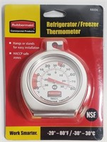 RUBBERMAID REFRIGERATOR/FREEZER THERMOMETER