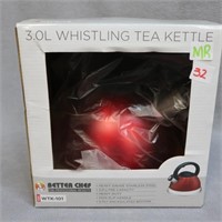 Better Chef Whistling Tea Kettle-New