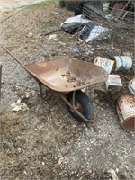 Antique Wheel Barrow