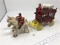 CAST CIRCUS WAGON