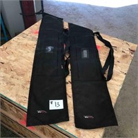 Set Of 2 Bowhead Canvas Carrying Bags Black