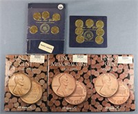 (3) Albums of Lincoln Cents, 1941-2000