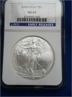 2008 Eagle Silver Dollar