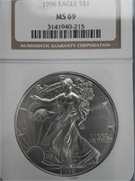 1996 Eagle Silver Dollar