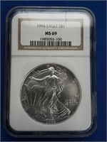 1994 Eagle Silver Dollar