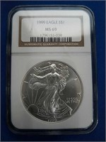 1999 Eagle Silver Dollar