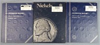 (3) Jefferson Nickel Folders Inc. 10 War Nickels