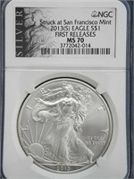 2013 (S) Eagle Silver Dollar