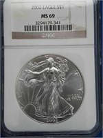 2002 Eagle Silver Dollar
