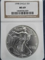 1998 Eagle Silver Dollar