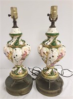 Capodimonte Style Lamps - Tested Works