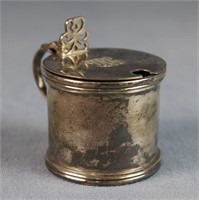 Sterling Silver English Condiment Server, 20th C.