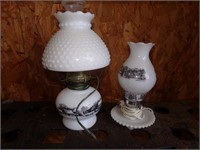 CURRIER & IVES ELECTRIC LAMPS