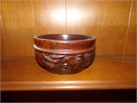7" WOODEN BOWL