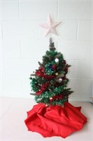 Battery Operated Christmas Tree 35H