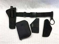 Lot of holsters and carrying case