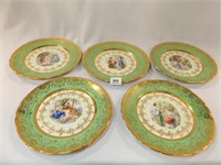 Victoria Dinner Plates, 10½" , 24K Gold
